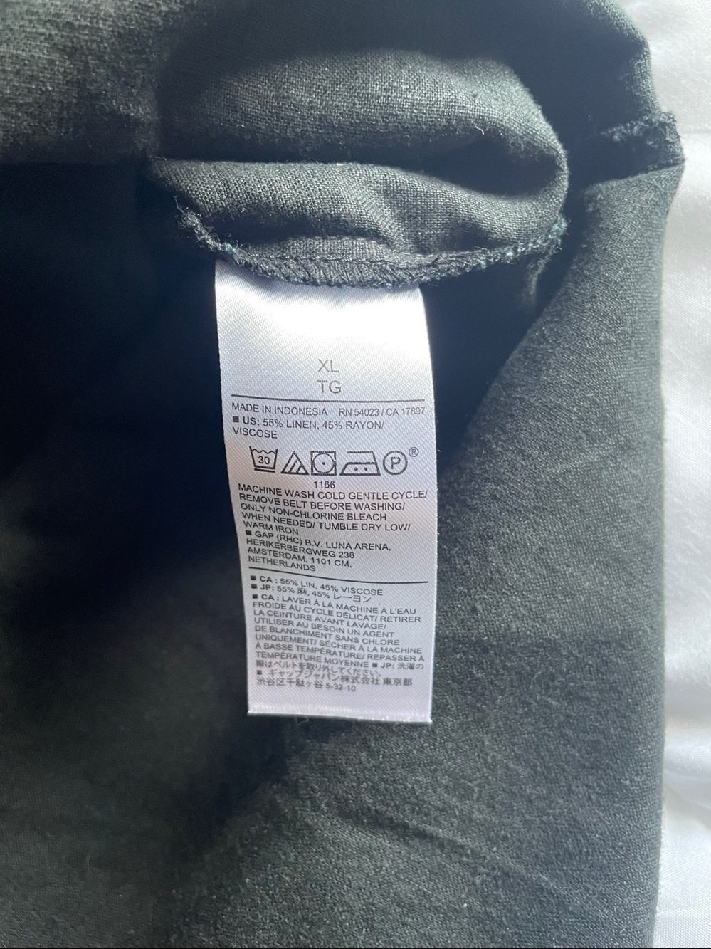 NWT Banana Republic linen-blend shirt dress - Picture 6 of 9